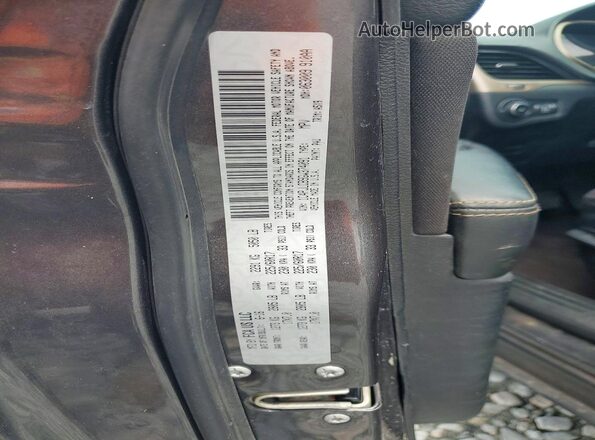 1C4PJLCB9GW374091 2016 JEEP CHEROKEE Charcoal Widok naklejki z numerem VIN