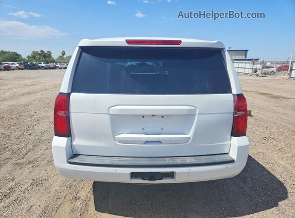 1GNLCDEC9GR252454 2016 CHEVROLET TAHOE Белый Вид салона спереди