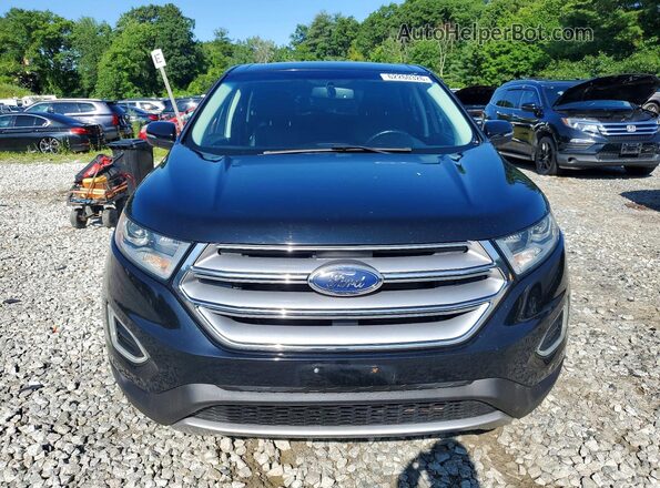 2FMPK3K91JBB06877 2018 FORD EDGE Black Հետևի տեսք