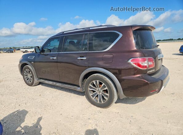 JN8AY2ND5JX002666 2018 NISSAN ARMADA Burgundy Հետևի աջ