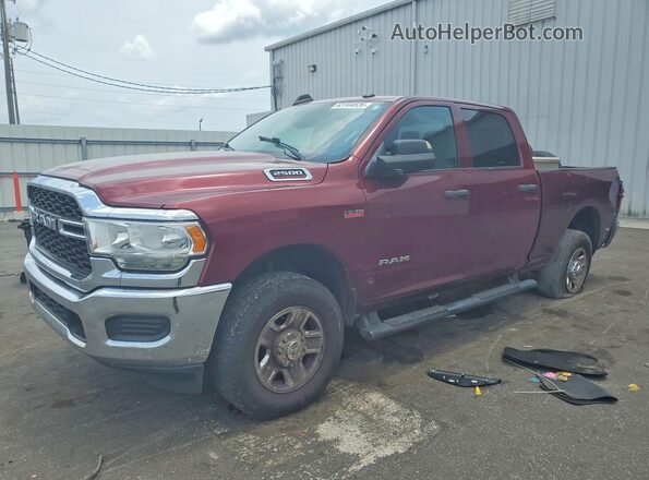 3C6UR5CJ3MG622982 2021 RAM 2500 Burgundy Հետևի ձախ