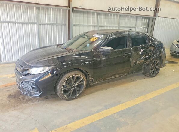 SHHFK7H40JU208756 2018 HONDA CIVIC Черный Задняя левая четверть