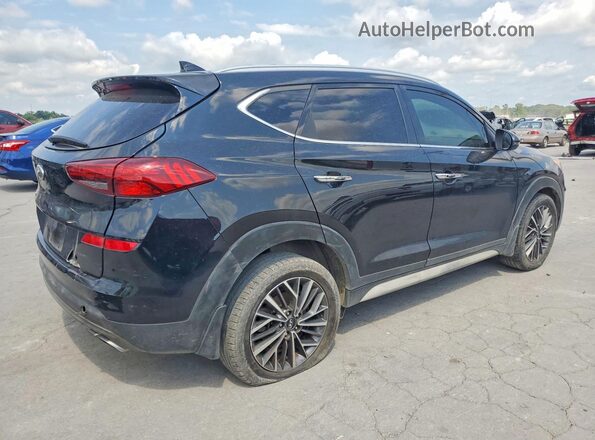 KM8J33AL9KU857544 2019 HYUNDAI TUCSON Черный Передняя правая четверть