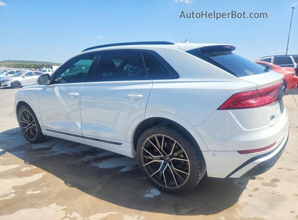 WA1FVAF14MD026496 2021 AUDI Q8 White Trasero derecho