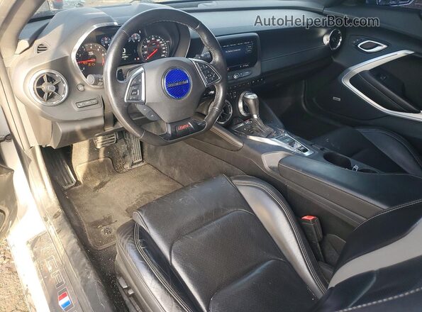 1G1FH1R79K0104507 2019 CHEVROLET CAMARO Silver Instrument cluster view