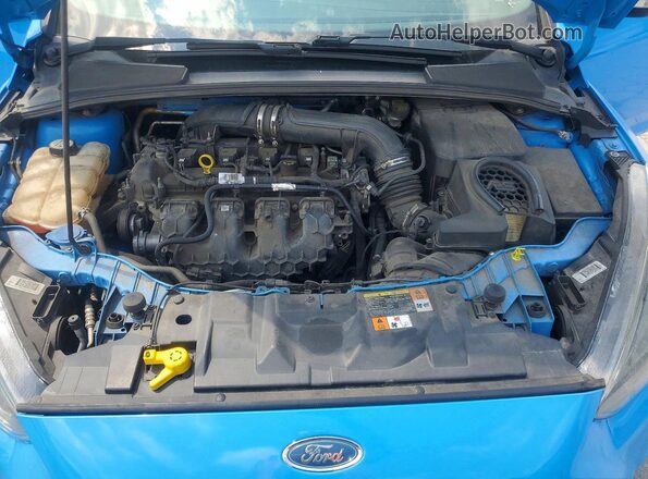WF0DP3TH9G4117107 2016 FORD FOCUS Blue Engine compartment view
