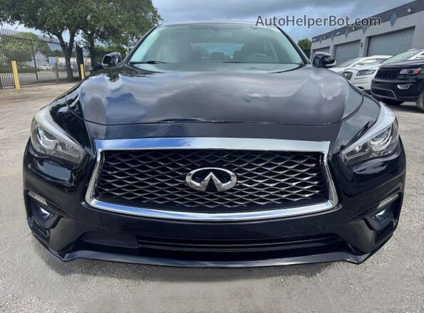 JN1EV7AP1MM701174 2021 INFINITI Q50 Black Widok z tyłu