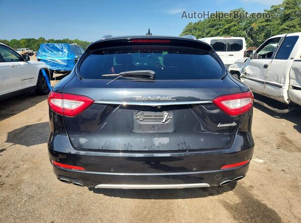 ZN661XUL9HX233266 2017 MASERATI LEVANTE Черный Вид салона спереди