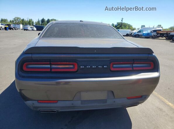 2C3CDZJG7KH737314 2019 DODGE CHALLENGER Серый Вид салона спереди