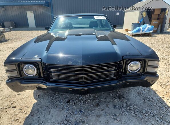 136371L131738 1971 CHEVROLET CHEVELLE Черный Вид спереди