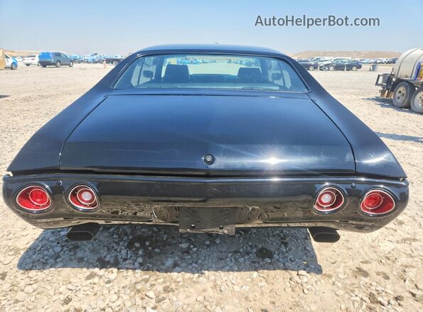 136371L131738 1971 CHEVROLET CHEVELLE Черный Вид сзади