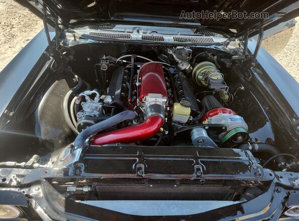 136371L131738 1971 CHEVROLET CHEVELLE Черный Вид задней части салона