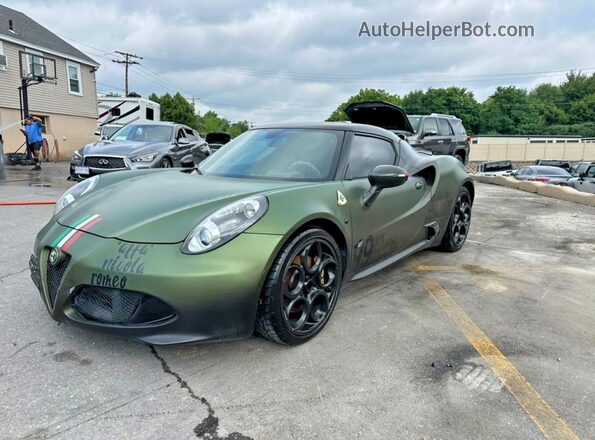 ZARBAAA43GM176661 2016 ALFA ROMEO 4C Black Rear left