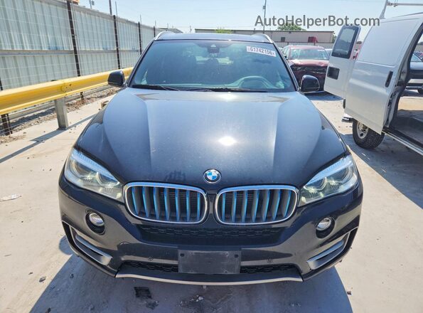 5UXKT0C55J0V99470 2018 BMW X5 Черный Вид сзади