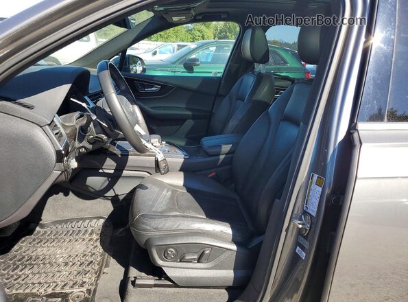 WA1LAAF79HD031346 2017 AUDI Q7 Silver წინა პანელის ხედი