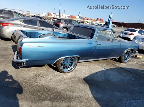 136805Z145847 1965 CHEVROLET EL Синий Задняя правая четверть