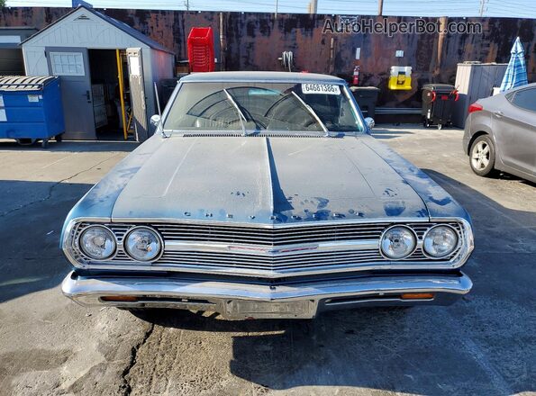 136805Z145847 1965 CHEVROLET EL Синий Вид спереди