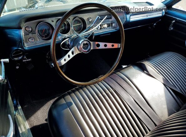136805Z145847 1965 CHEVROLET EL Синий Вид панели приборов