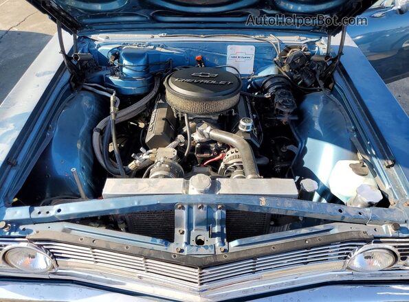 136805Z145847 1965 CHEVROLET EL Синий Вид задней части салона