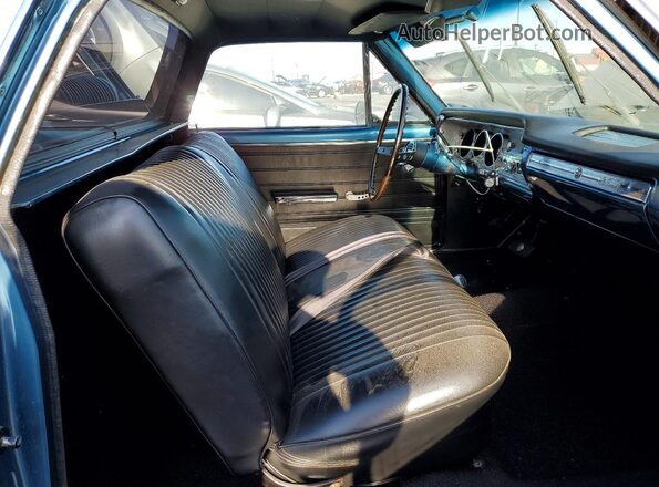 136805Z145847 1965 CHEVROLET EL Синий Вид задних сидений