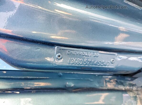 136805Z145847 1965 CHEVROLET EL Синий Вид подкапотного пространства