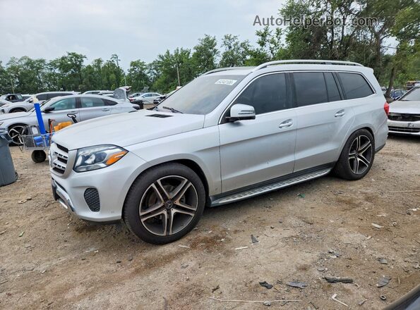 4JGDF6EE5HA913765 2017 MERCEDES-BENZ GLS-CLASS Silver Tył lewy