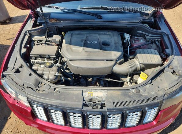 1C4RJFAG4HC925006 2017 JEEP GRAND Бордовый Вид наклейки с VIN-кодом
