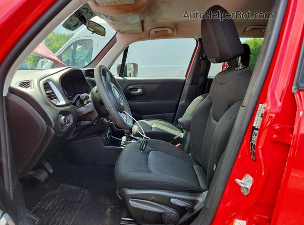 ZACNJBA18LPL21608 2020 JEEP RENEGADE Red Вид панелі приладів