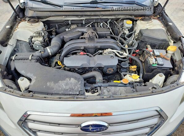4S4BSBNC8G3219794 2016 SUBARU OUTBACK White Widok naklejki z numerem VIN