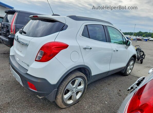 KL4CJFSB3GB628106 2016 BUICK ENCORE Белый Передняя правая четверть