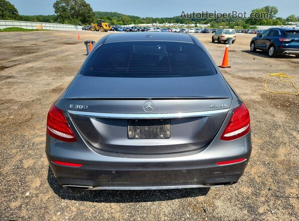 WDDZF4KB8HA146850 2017 MERCEDES-BENZ E Gray წინა სალონის ხედი