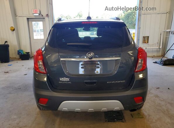 KL4CJASB6GB707028 2016 BUICK ENCORE Charcoal Front interior view