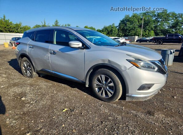5N1AZ2MH5JN148988 2018 NISSAN MURANO Silver Вид спереду
