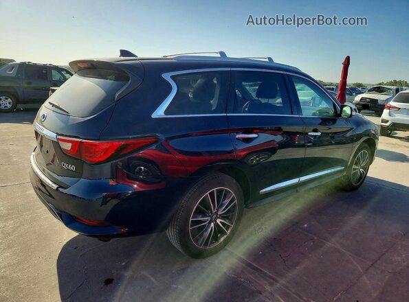 5N1DL0MM8HC504923 2017 INFINITI QX60 Blue Առջևի աջ