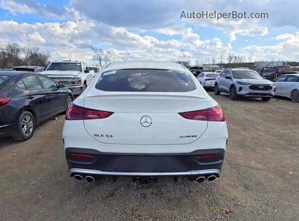 4JGFD6BB5RB204581 2024 MERCEDES-BENZ GLE White VIN sticker view