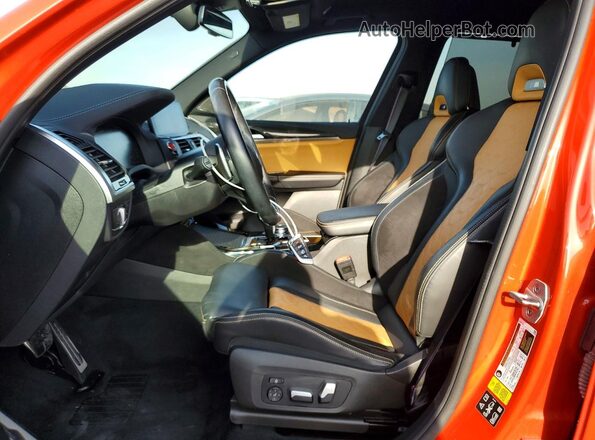 5YMTS0C06M9D67063 2021 BMW X3 Orange Առջևի վահանակի տեսք