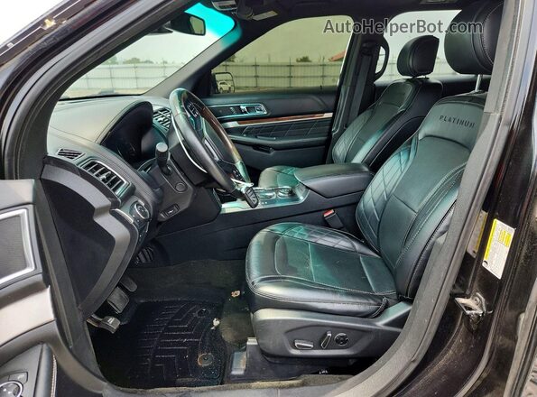 1FM5K8HTXGGC83582 2016 FORD EXPLORER Black Вид панелі приладів