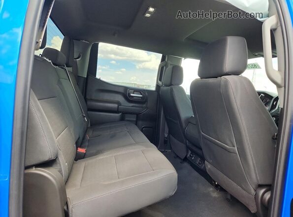 1GCPABEK6SZ327390 2025 CHEVROLET SILVERADO Blue Vista interior trasera