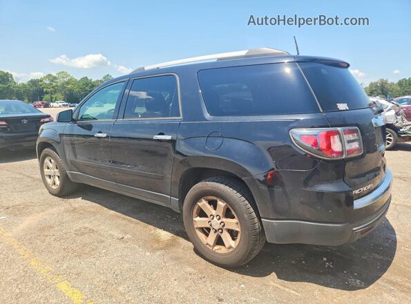 1GKKRPKD7GJ243837 2016 GMC ACADIA Black Tył prawy