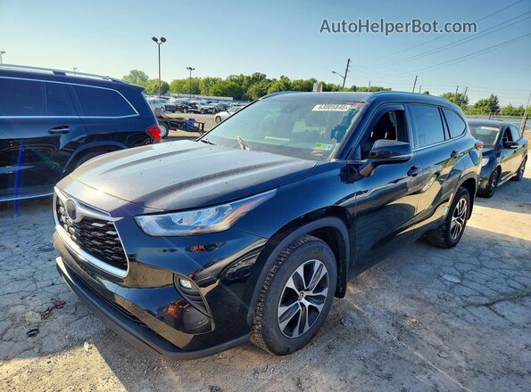 5TDHZRBH8LS508279 2020 TOYOTA HIGHLANDER Black Trasero izquierdo