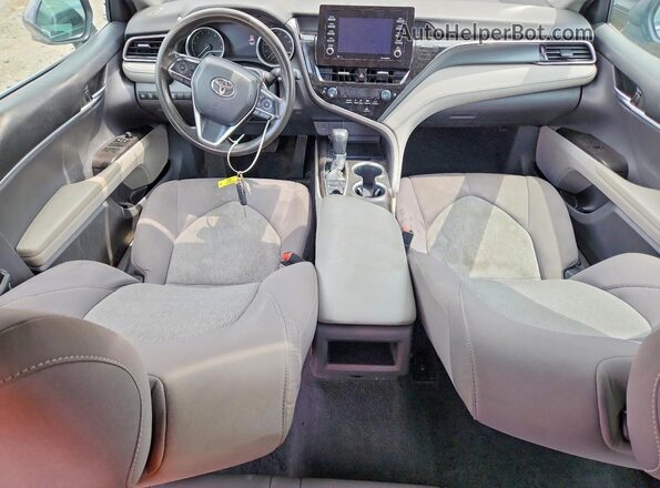 4T1C11BKXPU094255 2023 TOYOTA CAMRY Серый Вид щитка приборов