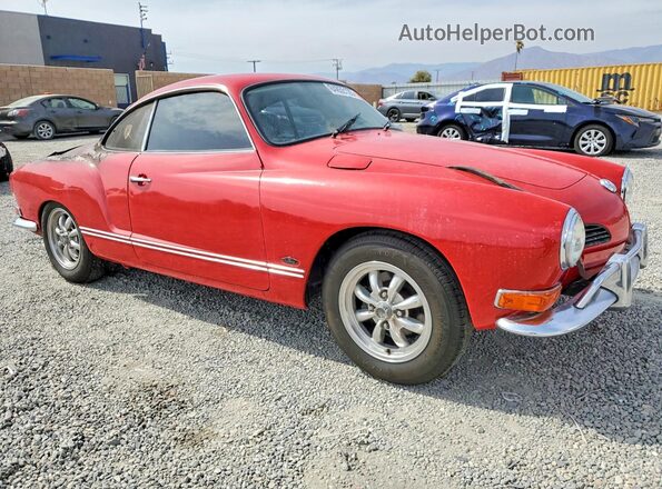 1402204899 1970 VOLKSWAGEN KARMANGHIA Red Delantero derecho