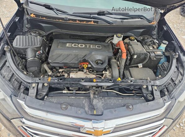 3GNAXXEUXJL389097 2018 CHEVROLET EQUINOX Черный Вид подкапотного пространства