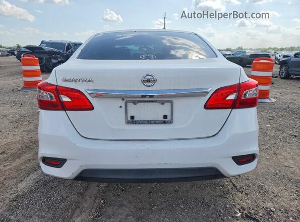 3N1AB7AP5HY247702 2017 NISSAN SENTRA White Widok wnętrza z przodu