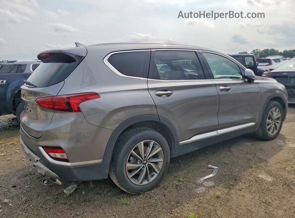 5NMS3CAD7KH035835 2019 HYUNDAI SANTA FE Gray Առջևի աջ