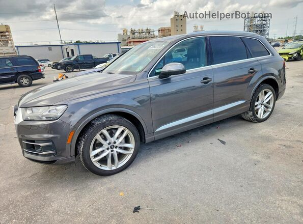 WA1VAAF78JD054762 2018 AUDI Q7 Gray უკანა მარცხენა