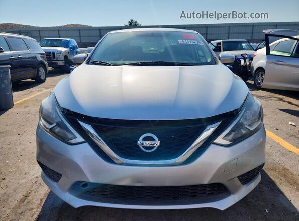 3N1AB7AP3GY271950 2016 NISSAN SENTRA Серебряный Вид сзади