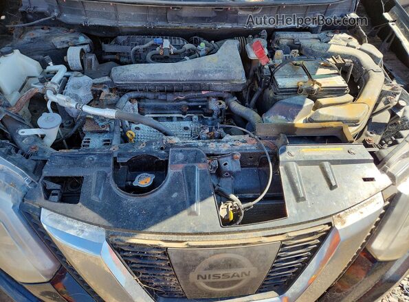 5N1AT2MV3HC879383 2017 NISSAN ROGUE Black VIN sticker view