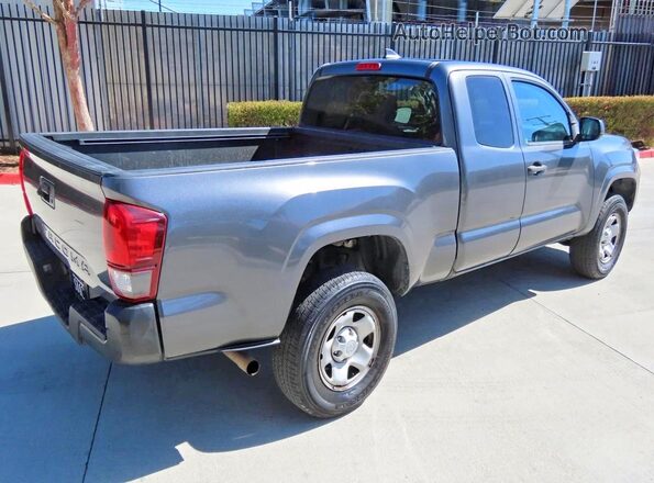 5TFRX5GNXKX158874 2019 TOYOTA TACOMA Gray Front right