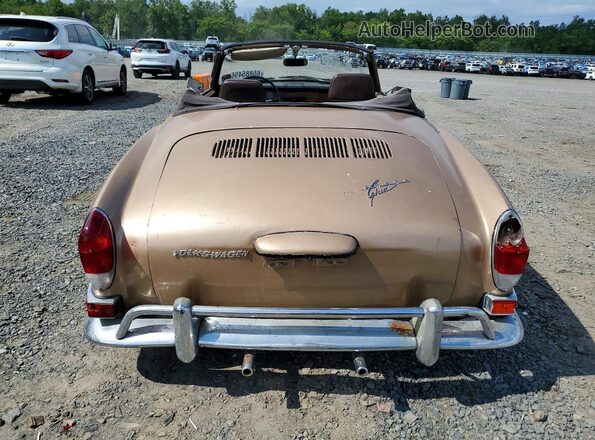 1412743791 1971 VOLKSWAGEN KARMANGHIA Gold Вид ззаду